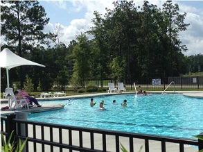 goose creek community with pool