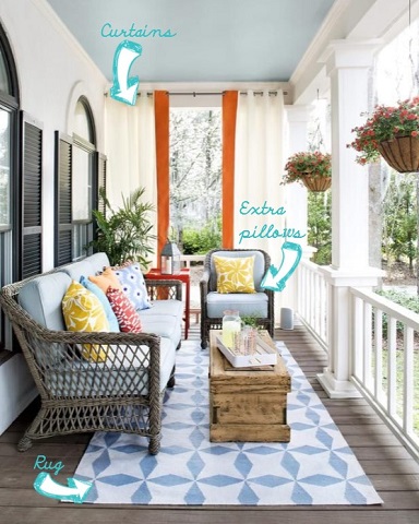 diy ideas for decorating a porch