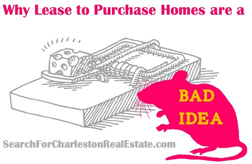cons of lease to purchase homes