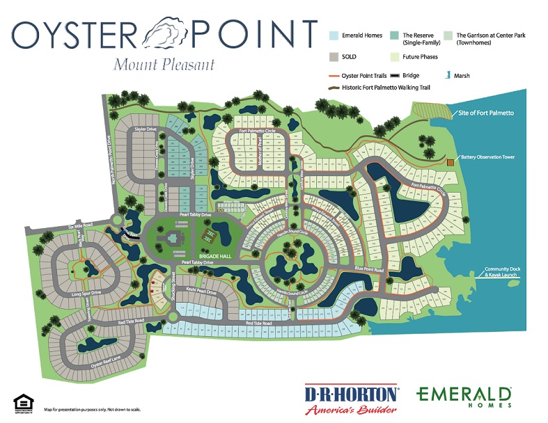 oyster point community map mt pleasant