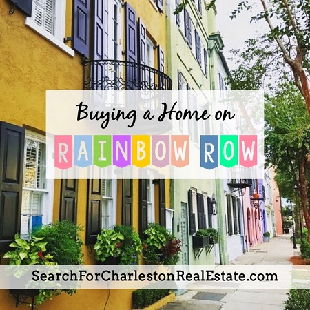 rainbow row charleston sc for sale