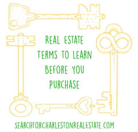 real estate terms to learn before buying a home