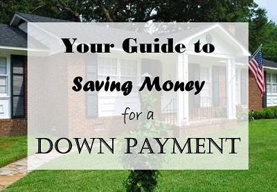 how to save money for a down payment