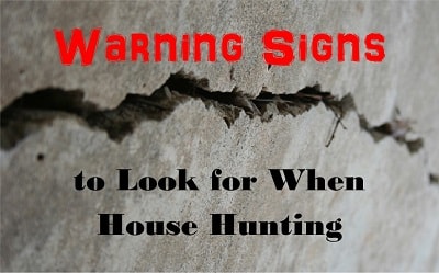 warning signs when buying a home